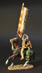 WSP07 Crow Warrior with flag
